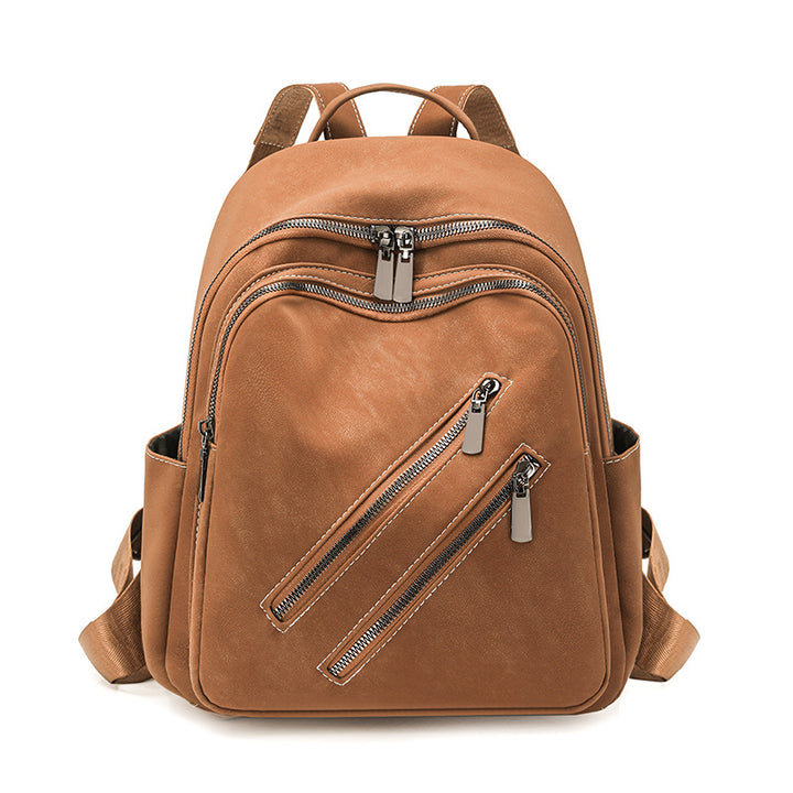 Versatile Multi-Pocket Zippered Backpack Bowlift