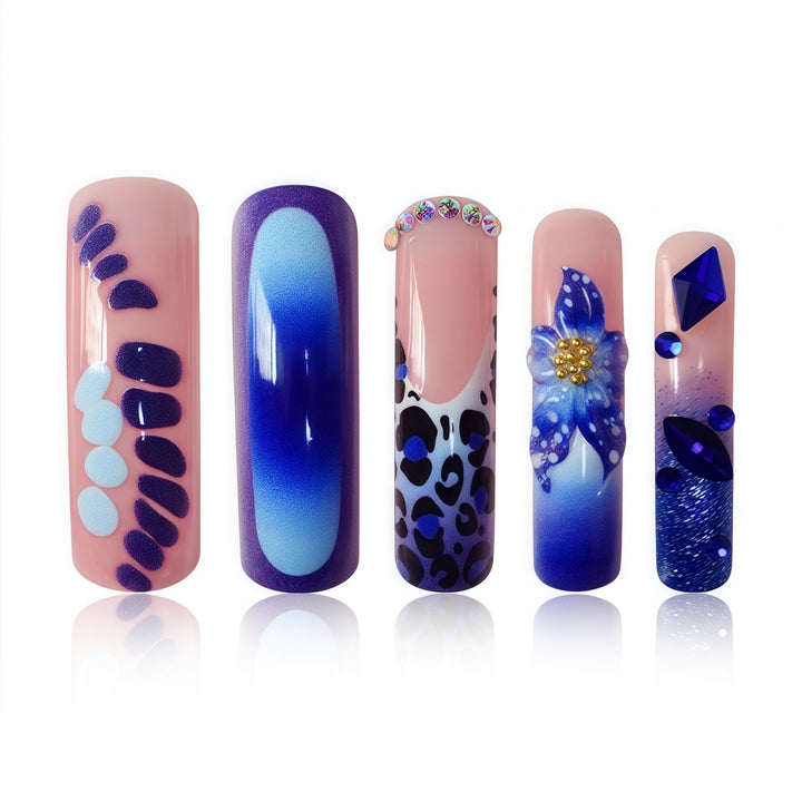 Long Decorative Nail Art Extensions Bowlift