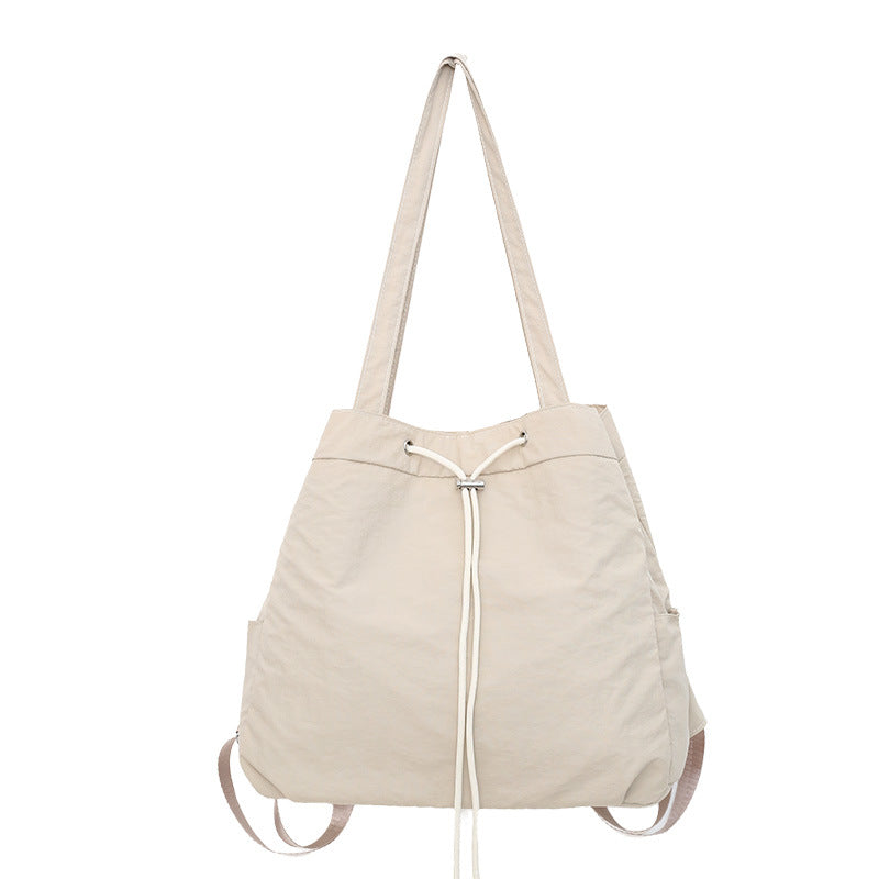 Fashionable Leisure Bag With Drawstring Bowlift