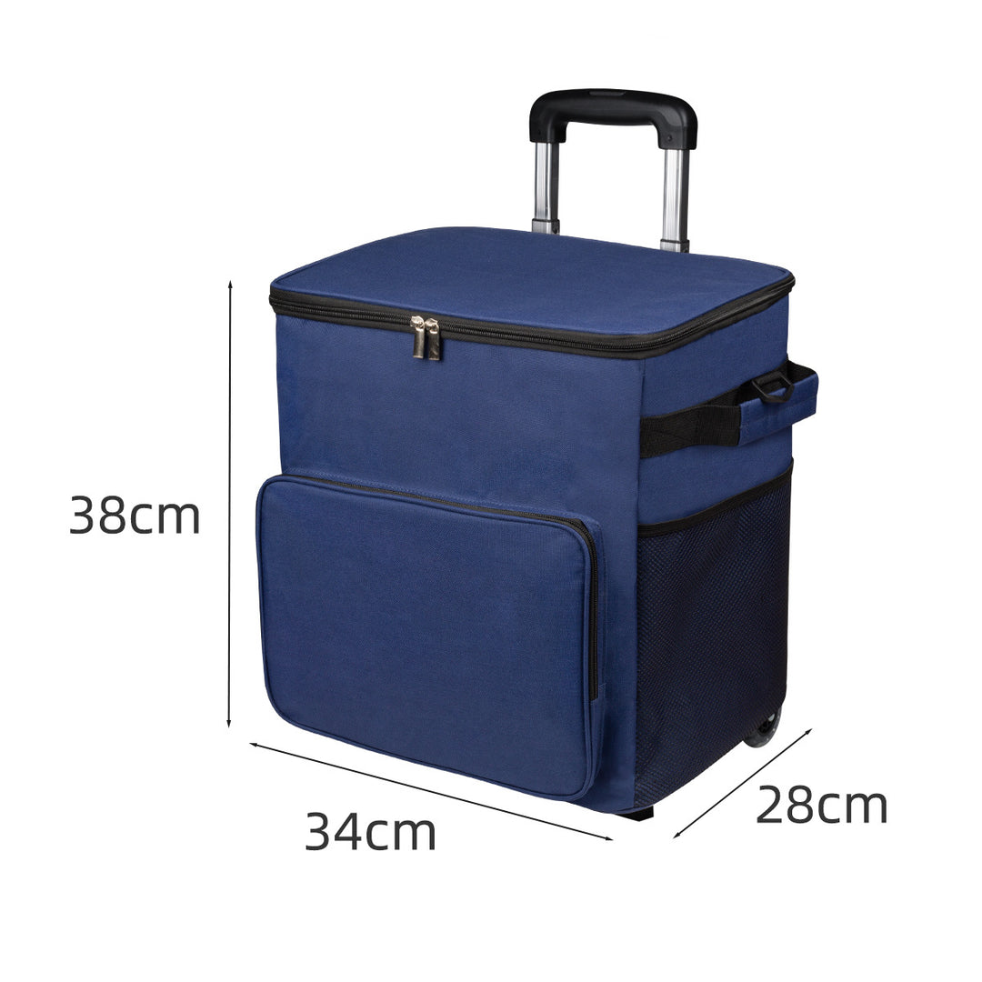 Women's Thermal Cooler Bag with Spacious Interior and Carry Strap Bowlift