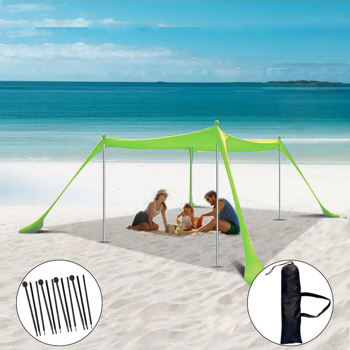 WoLightweight Sandproof Beach Blanket Bowlift