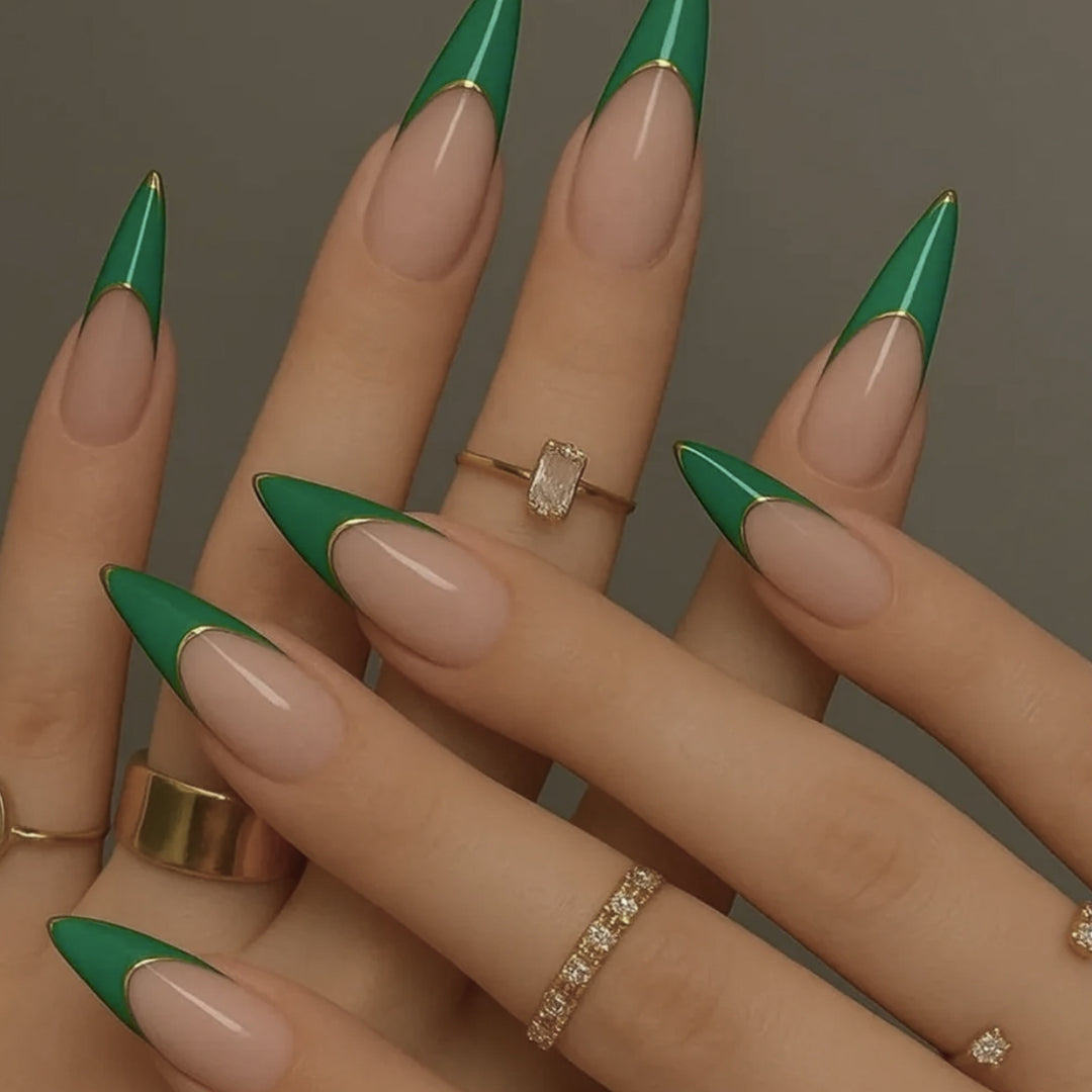 Elegant Stiletto Nail Enhancements Bowlift
