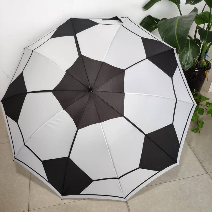Ladies Football Garden Umbrella Bowlift