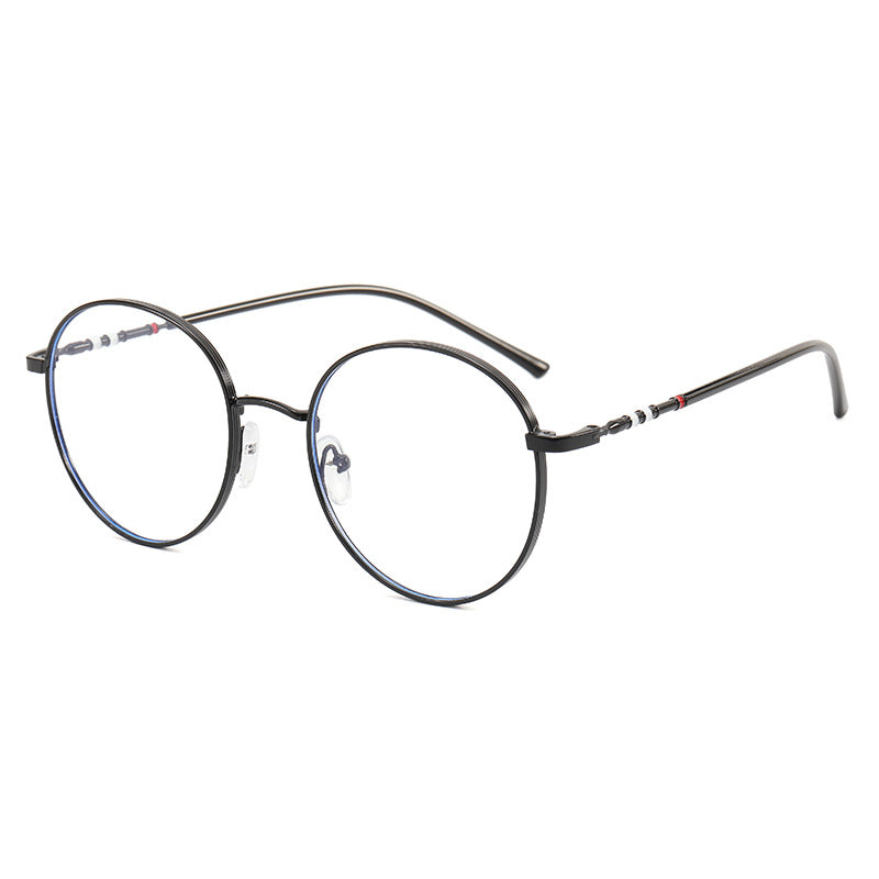 Ladies fashionable round sunglasses with elegant metal frame Bowlift