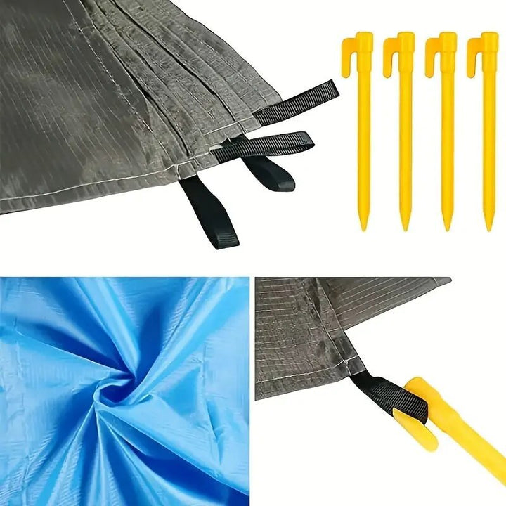 WoOutdoor Waterproof Beach Blanket Bowlift