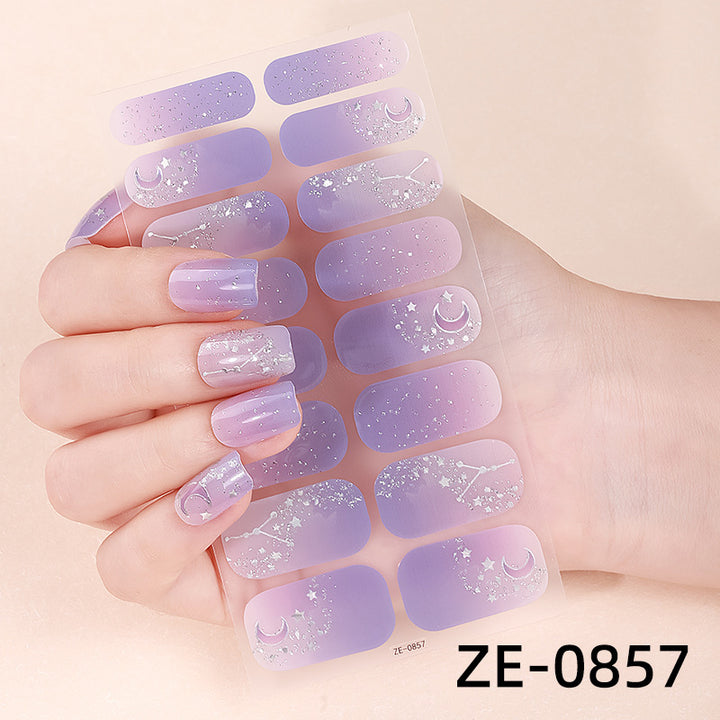 Starry Ombre Nail Wraps