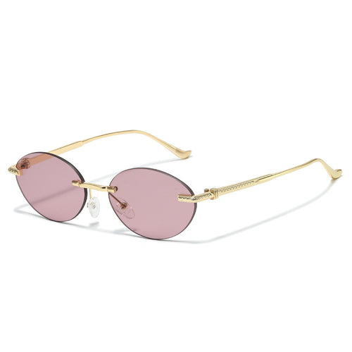 Retro-Inspired Oval Sunglasses Bowlift 1787812325