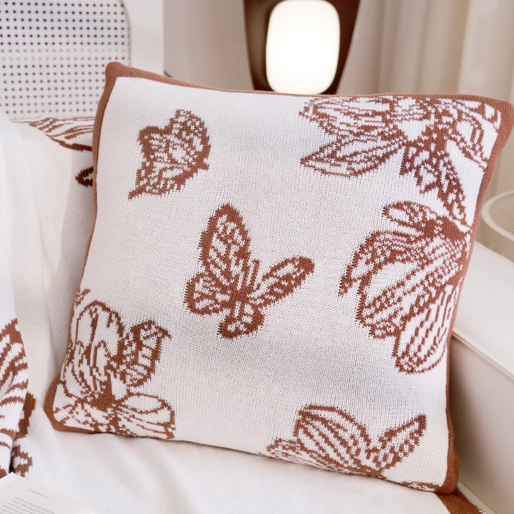 Women's Decorative Throw Blanket with Floral Design Bowlift