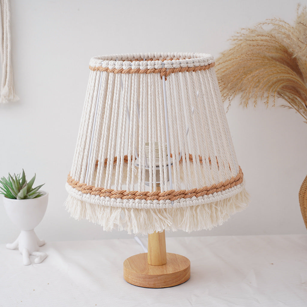 Bohemian Macramé Table Lamp Bowlift