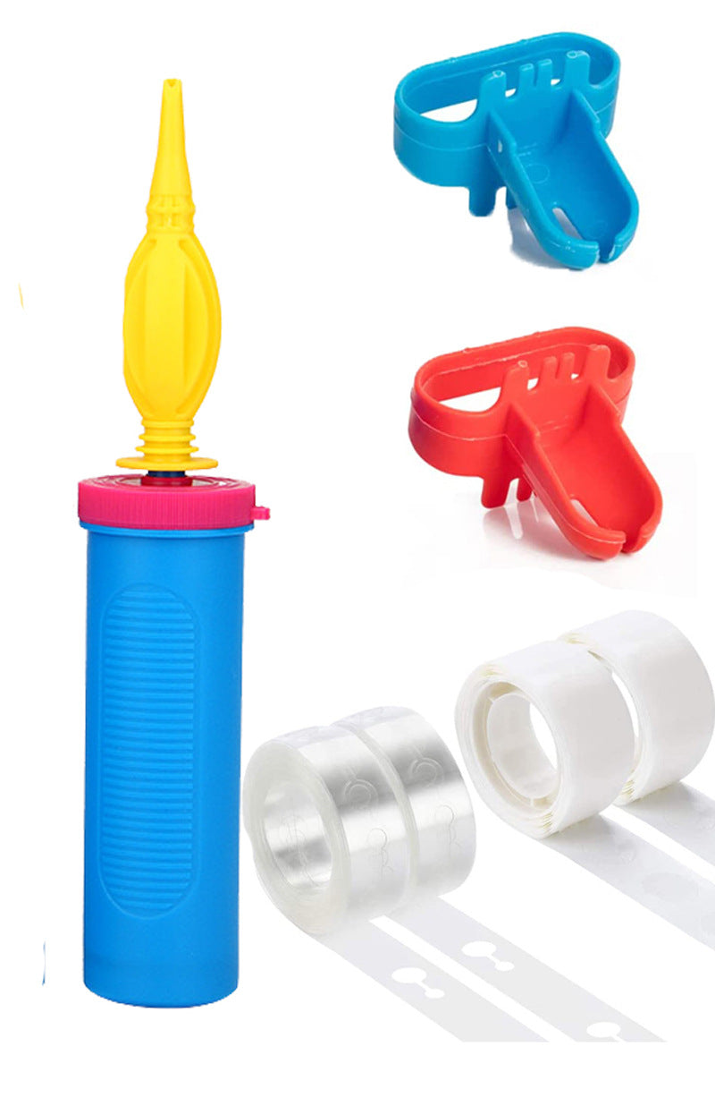 Unisex Inflatable Balloon Pump Set Bowlift