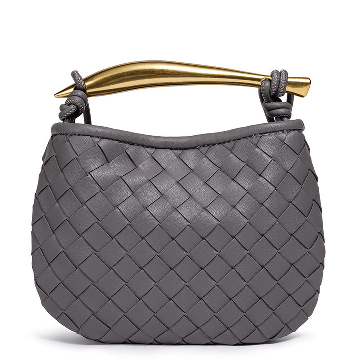 Stylish Woven Handbag Bowlift