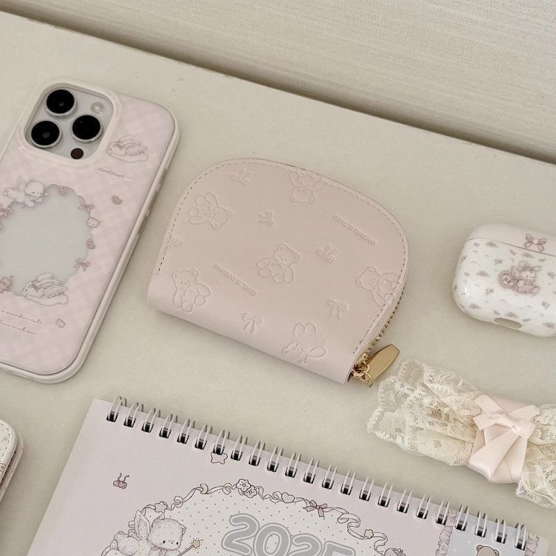 Cute Cartoon-Embossed Mini Pouch Bowlift