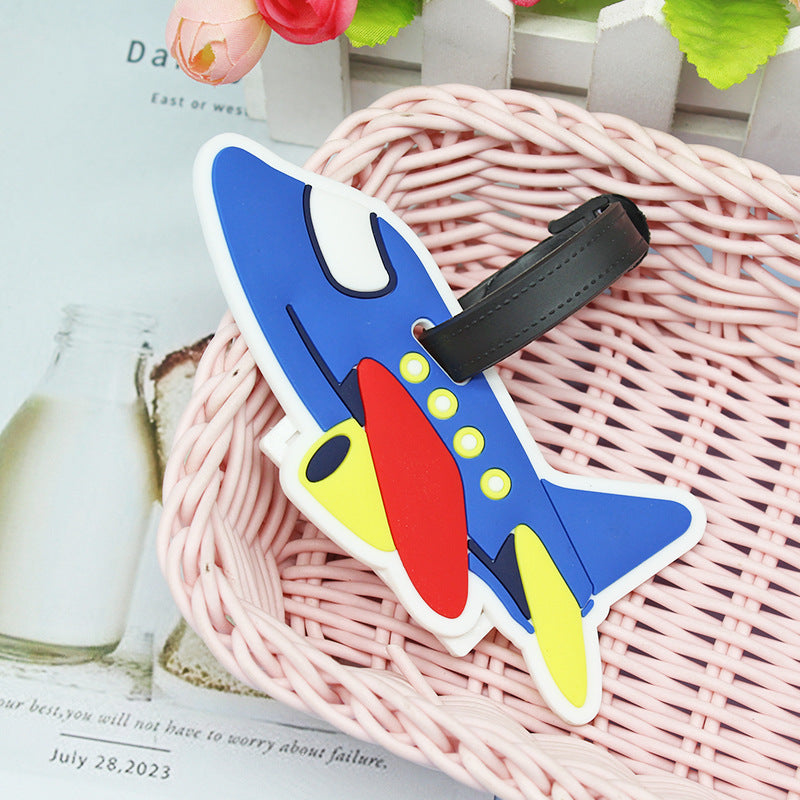 Unisex Luggage Tag in Creative Airplane Design Bowlift