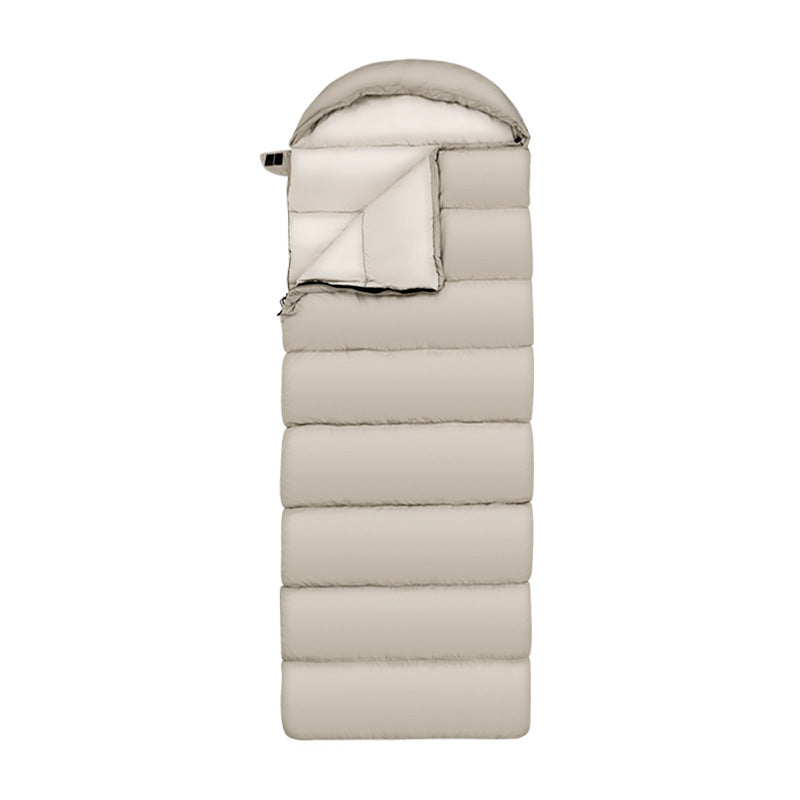 High-quality and warm sleeping bag with headrest Bowlift