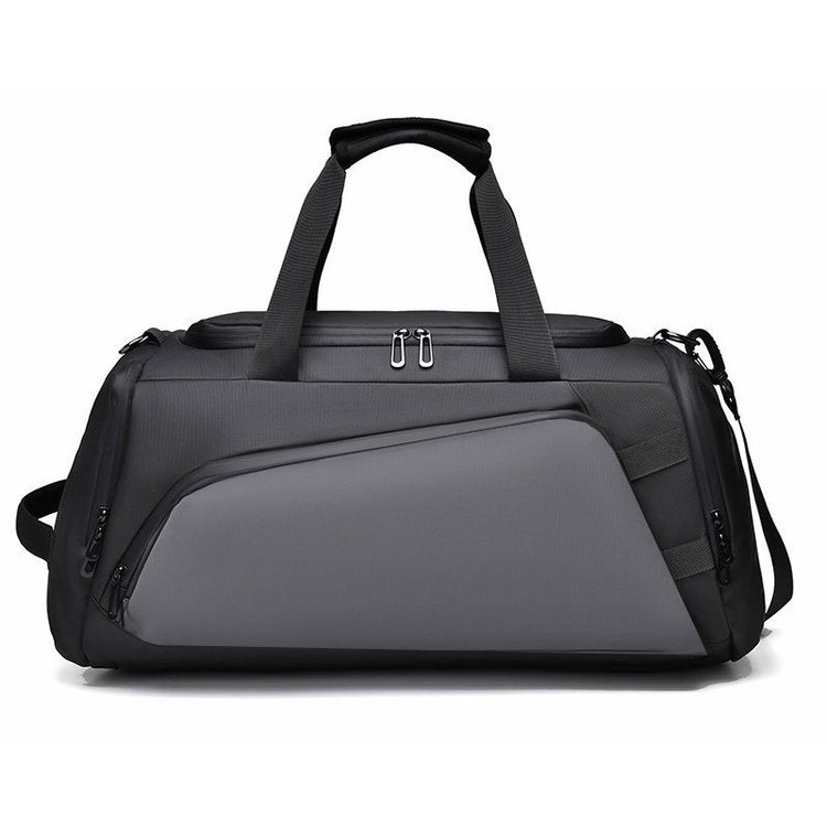 Sporty multifunctional duffel bag with ingenious compartment design Bowlift