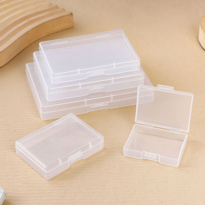 Compact Clear Pill Storage Case Bowlift