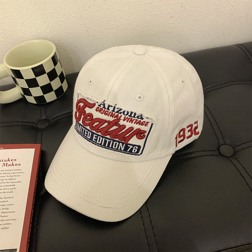 Vintage-Inspired Cotton Baseball Cap