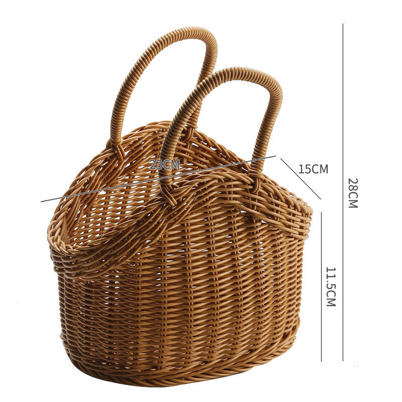 Handwoven Utility Basket Bowlift
