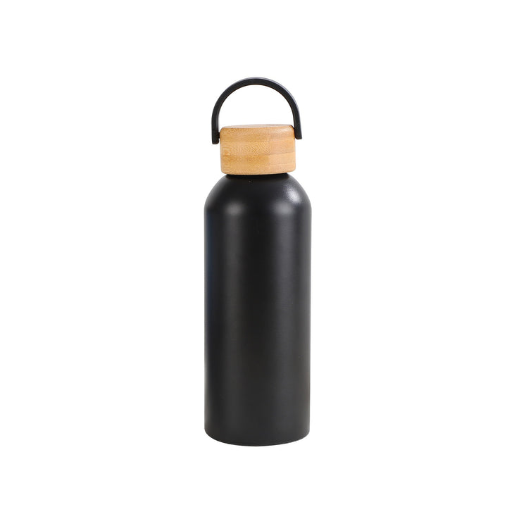 Women elegant and practical insulated bottle with bamboo lid Bowlift
