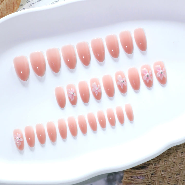 Artistic nail designs with delicate floral accents Bowlift