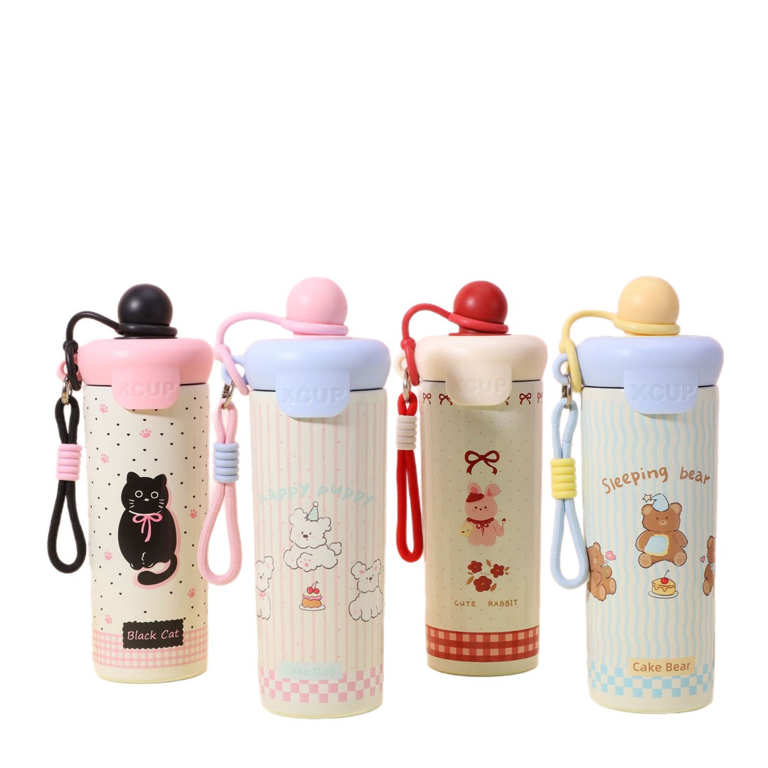 Artistic Insulated Water Flask Bowlift