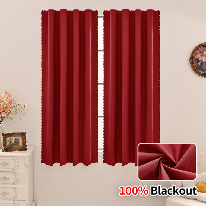 Premium 100% Blackout Window Curtain
