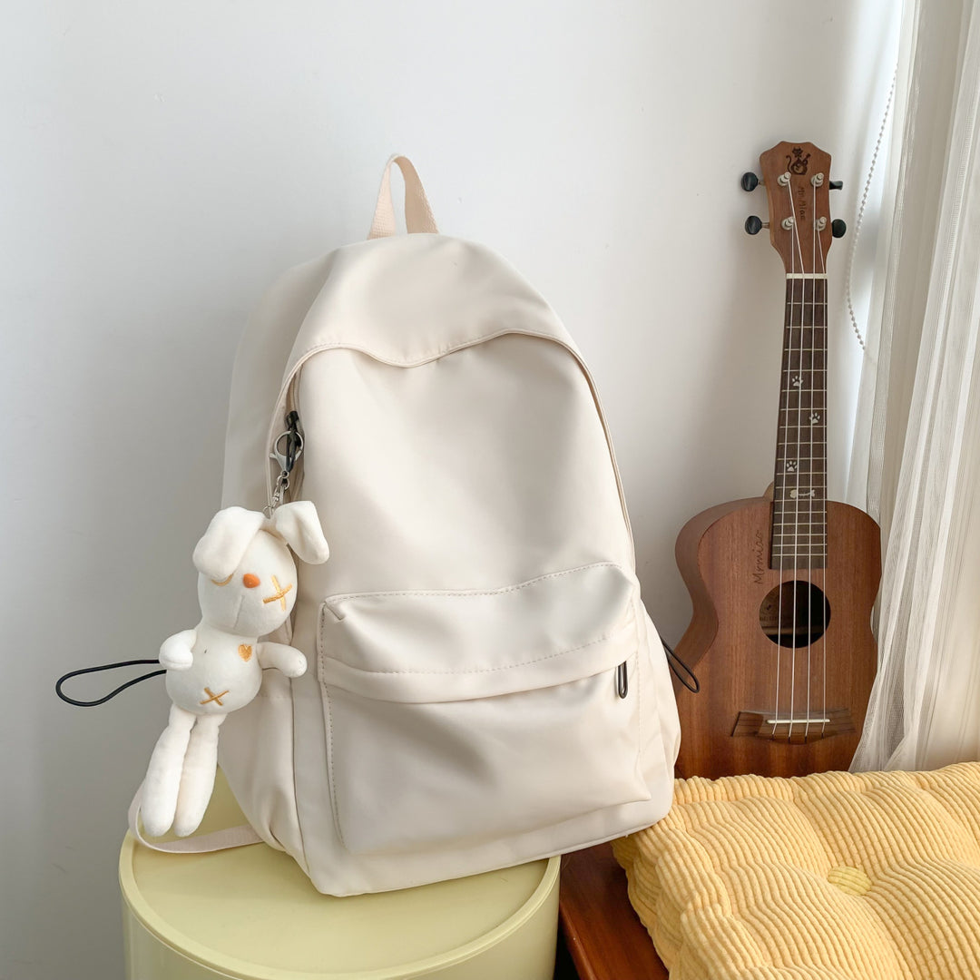 Multi-functional backpack with integrated keychain Bowlift