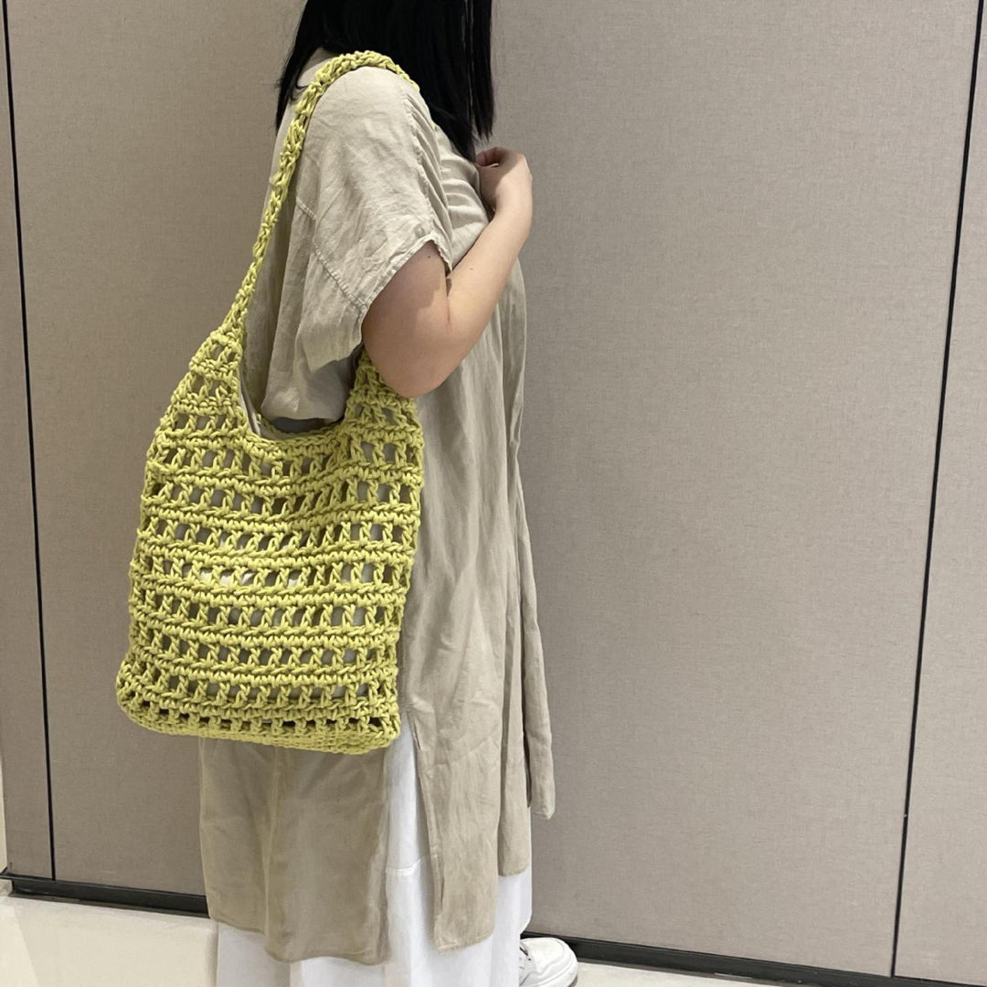 Handcrafted mesh tote bag Bowlift