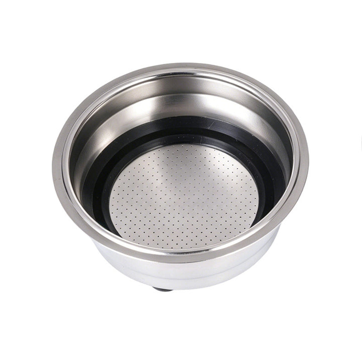 High-grade stainless double-shot bottomless portafilter basket insert Bowlift