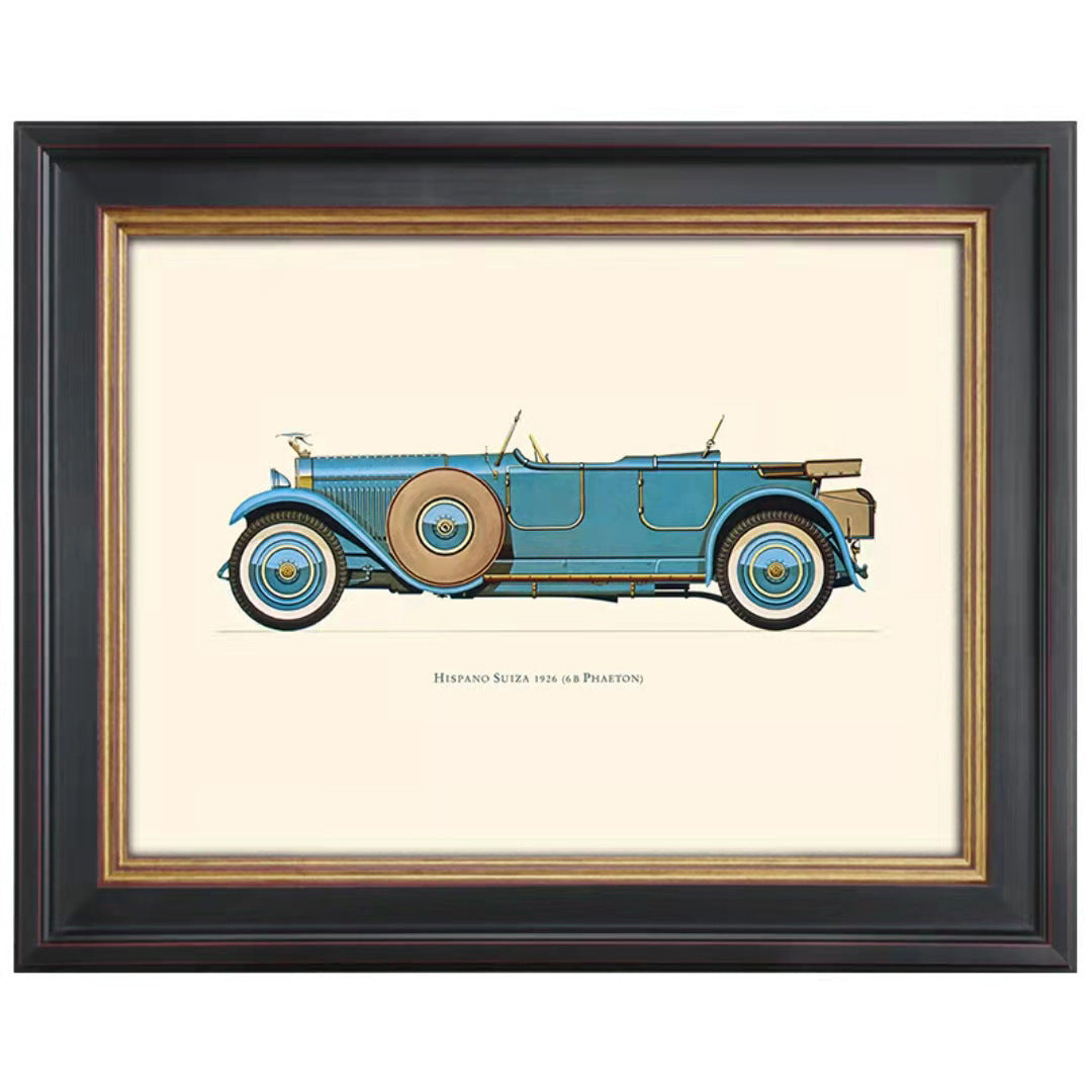 Vintage Car Art Print