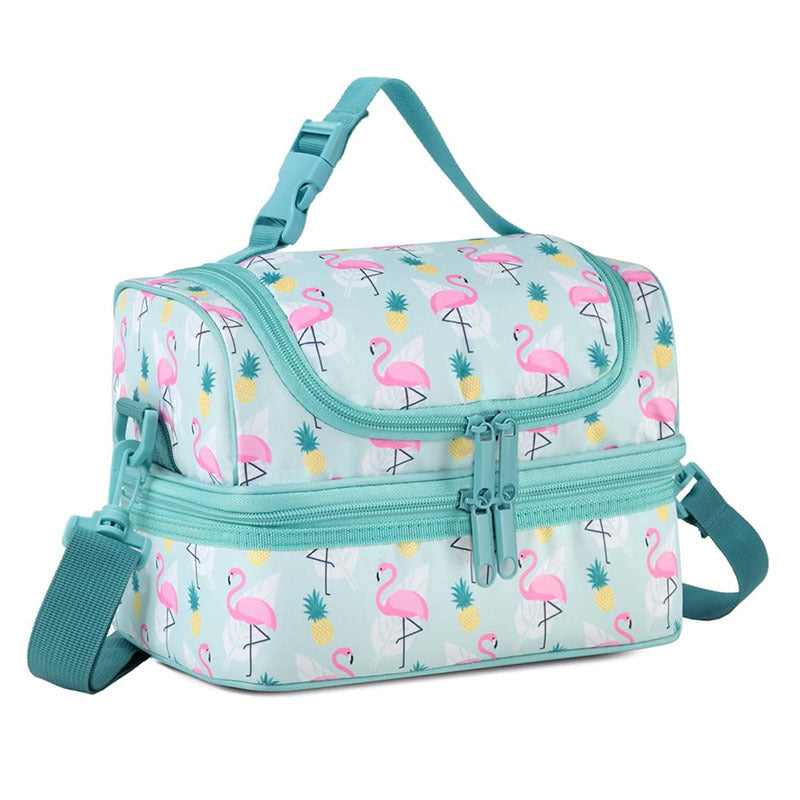 Women insulated cooler bag with double compartment design Bowlift