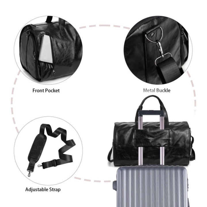Elegant Sports Bag with Removable Shoulder Padding Bowlift