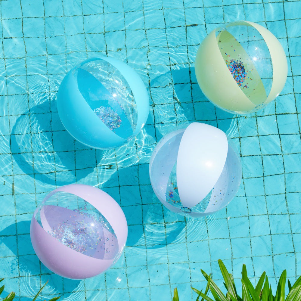 Glitter Inflatable Pool Ball Bowlift