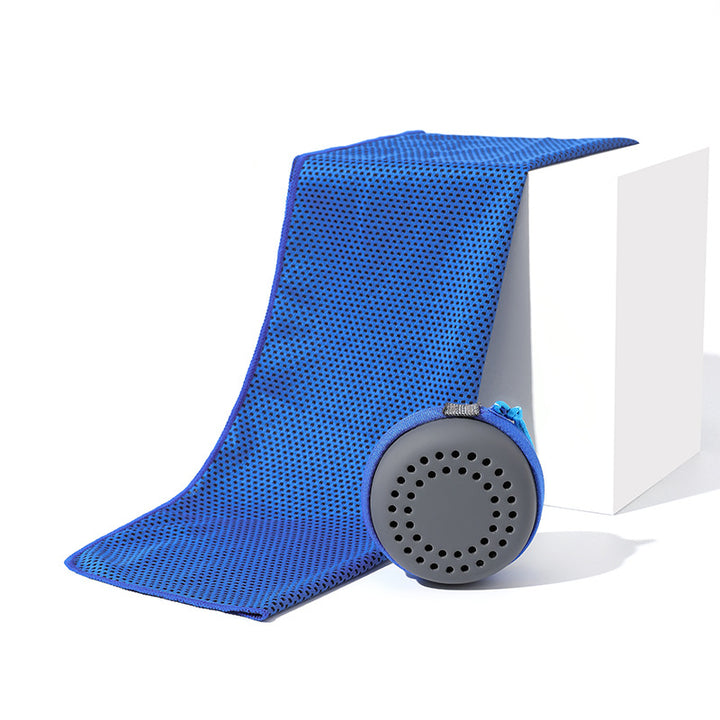 Ladies Cooling Microfiber Towel with Storage Case Bowlift