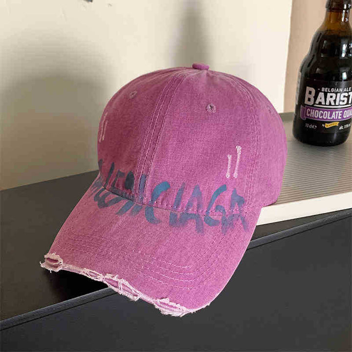 Unisex Distressed Graphic Dad Hat Bowlift