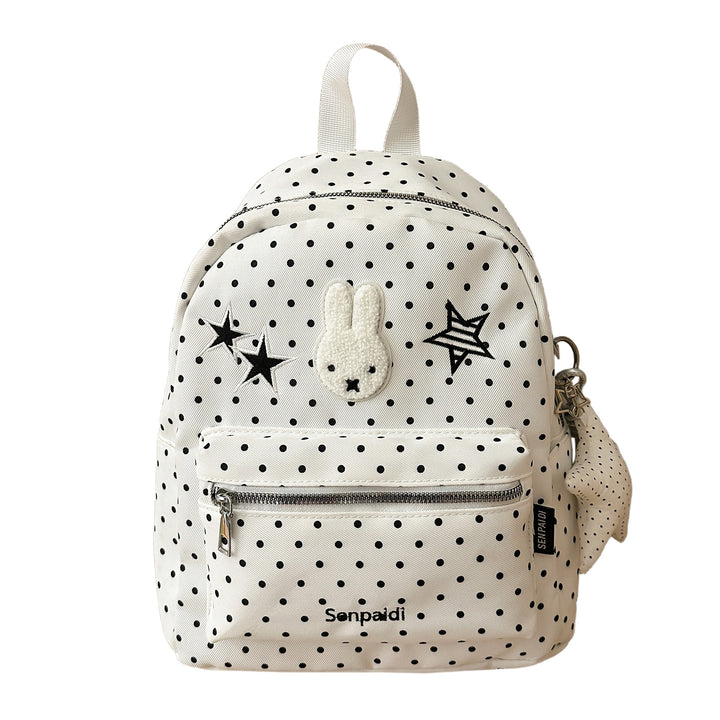 Polka dot rabbit Backpack