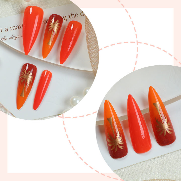 Decorative Press-On Nail Tips Bowlift