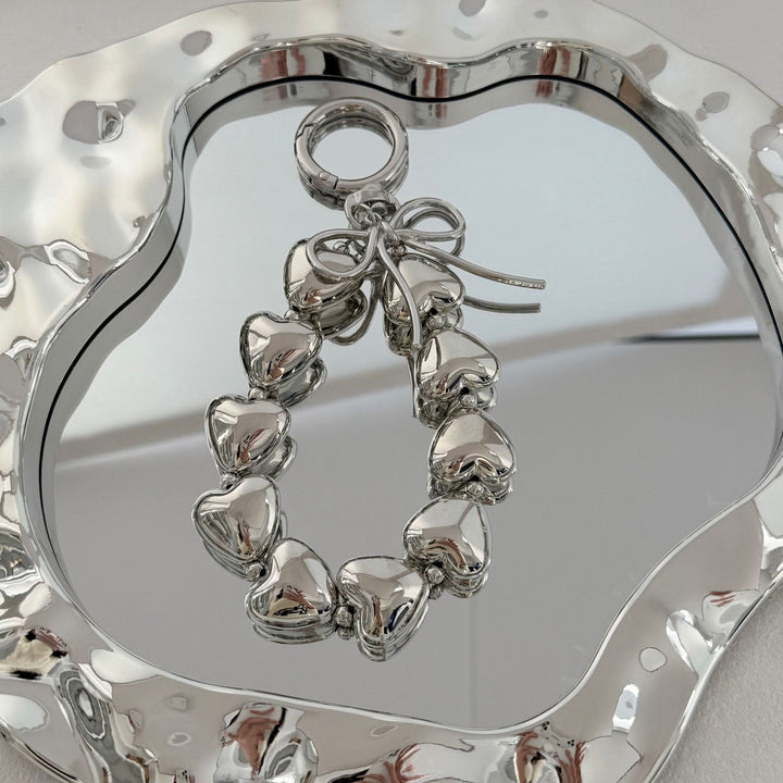 Heart-Shaped Decorative Keychain Bowlift