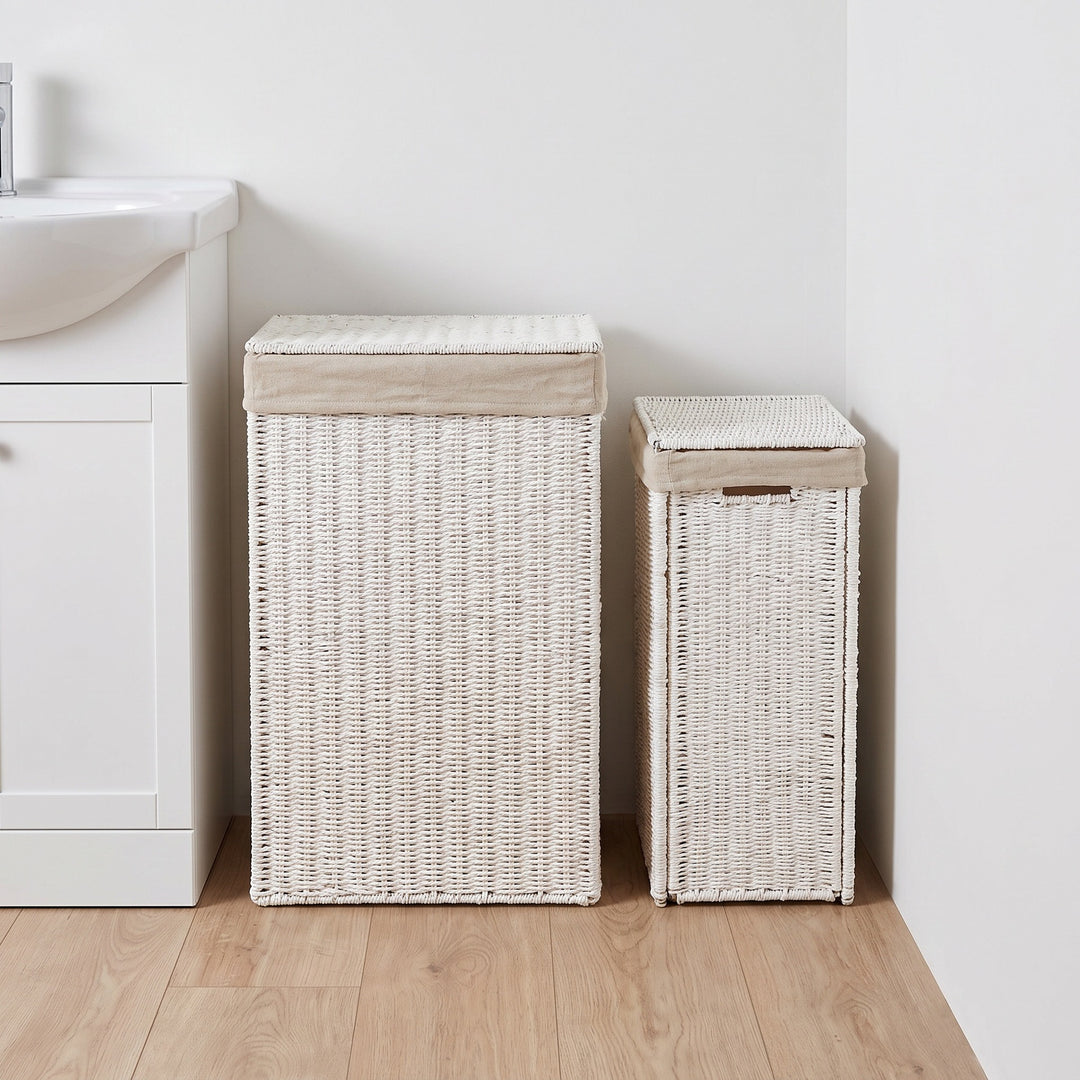 Woven Laundry Basket Bowlift