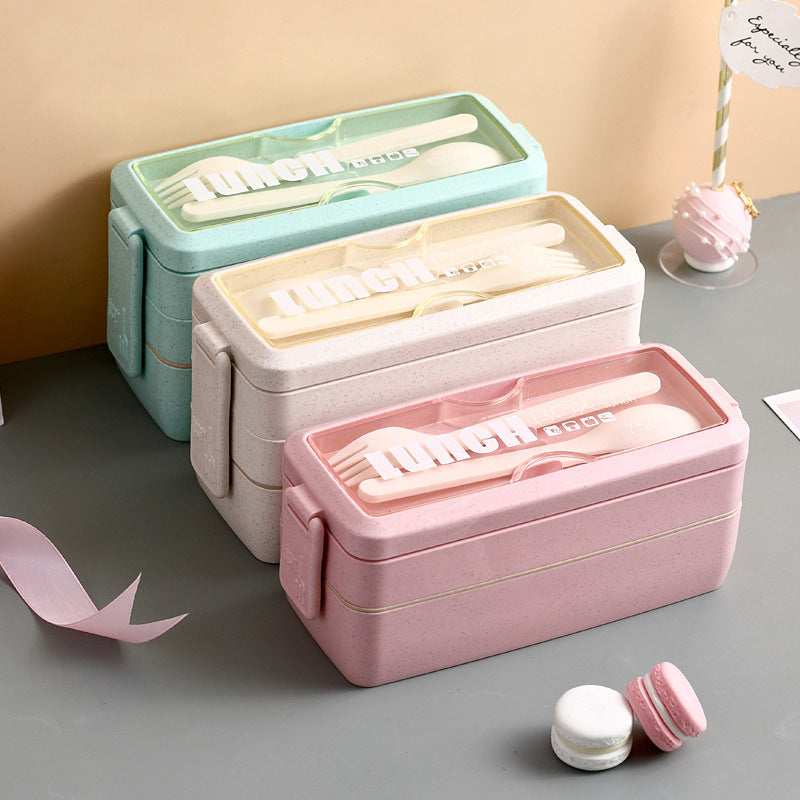 Eco-Friendly Multi-Tier Lunch Box
