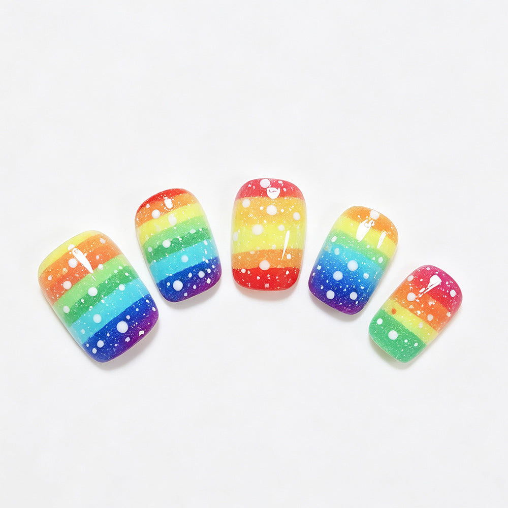 Ombre Dot Pattern Nail Art Set Bowlift