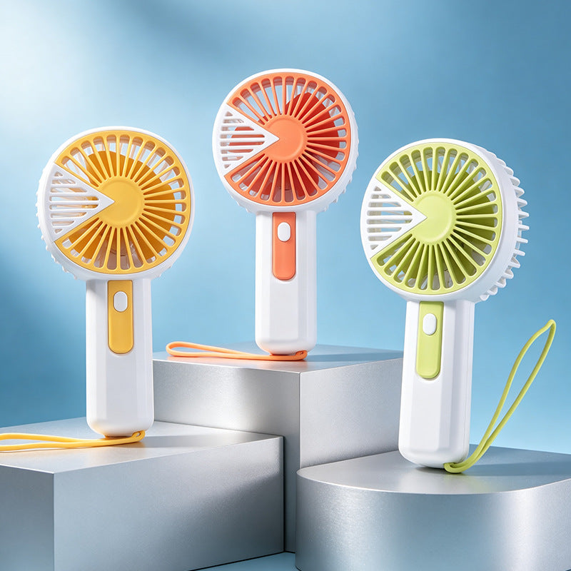 Ladies Portable Hand Fan with USB Charging Function and Ergonomic Design Bowlift
