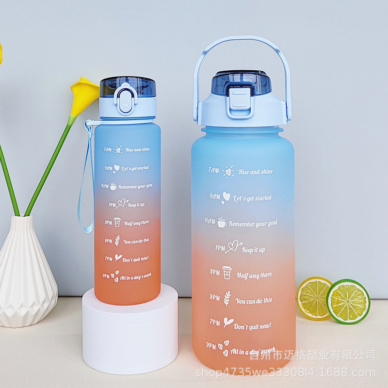 Women's Motivation Water Bottle Bowlift