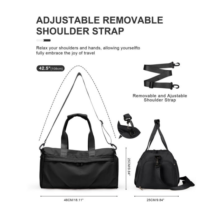 Versatile Gym Duffel Bag Bowlift