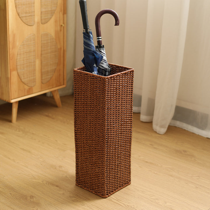 Decorative Wicker Storage Vase Bowlift