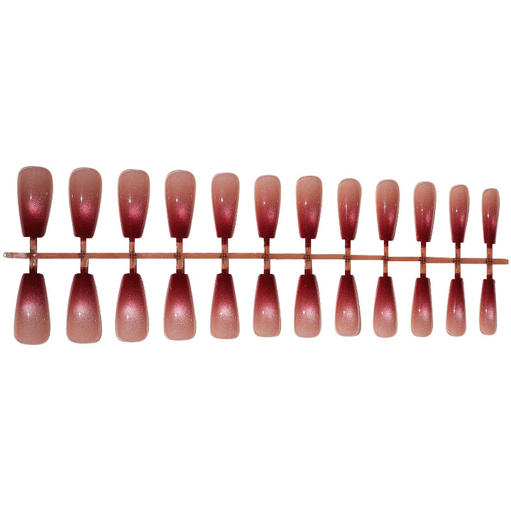 Gradient Ombré Press-On Nail Set Bowlift
