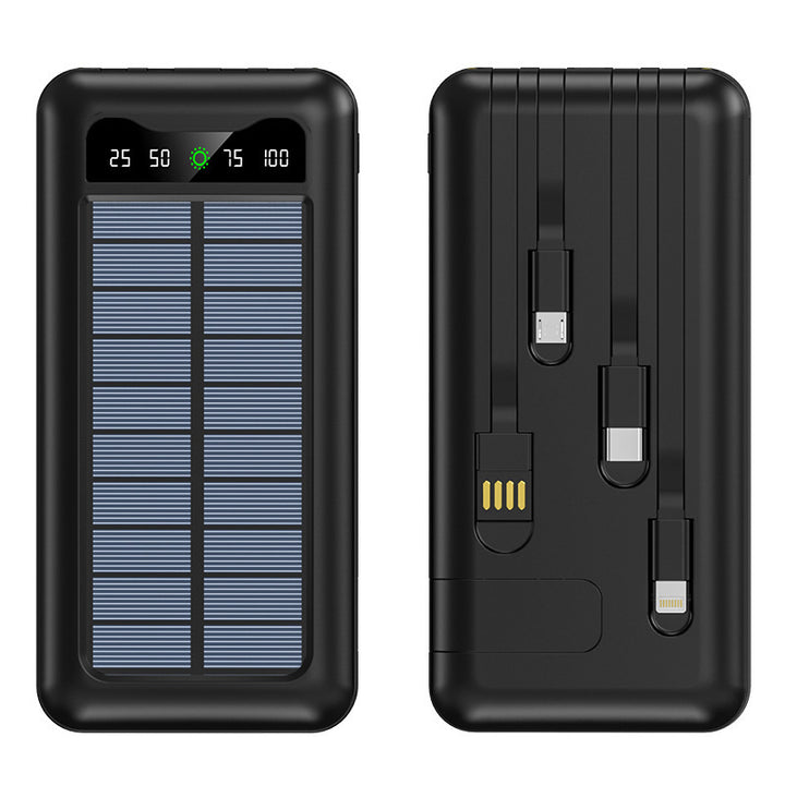 Solar power bank with high-speed charging and rugged design Bowlift