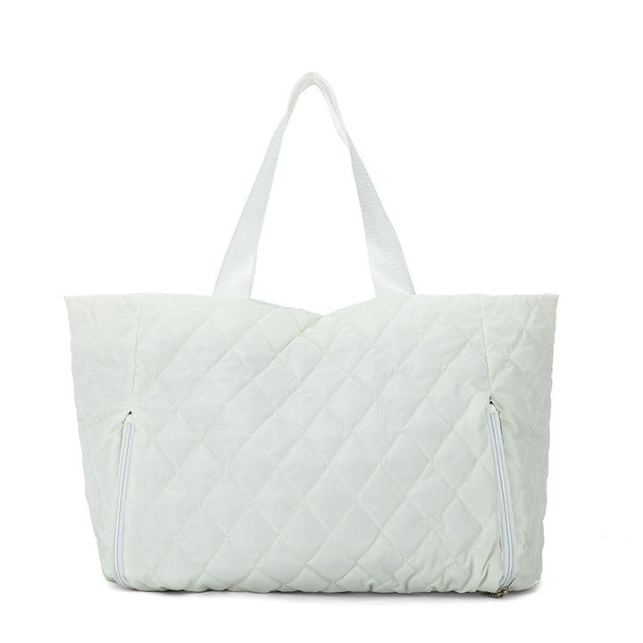 Spacious Quilted All-Purpose Tote Bag Bowlift