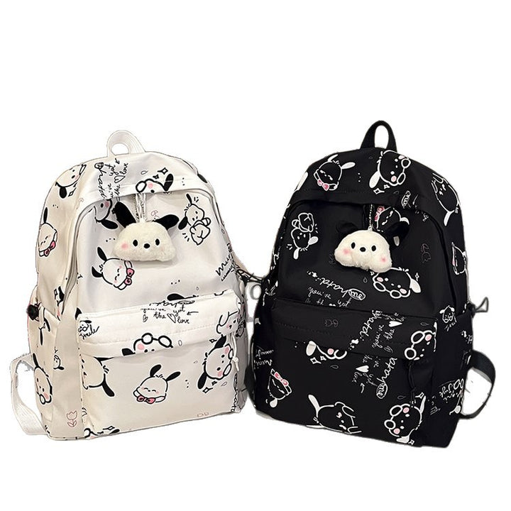 Cartoon Print Backpack Bowlift