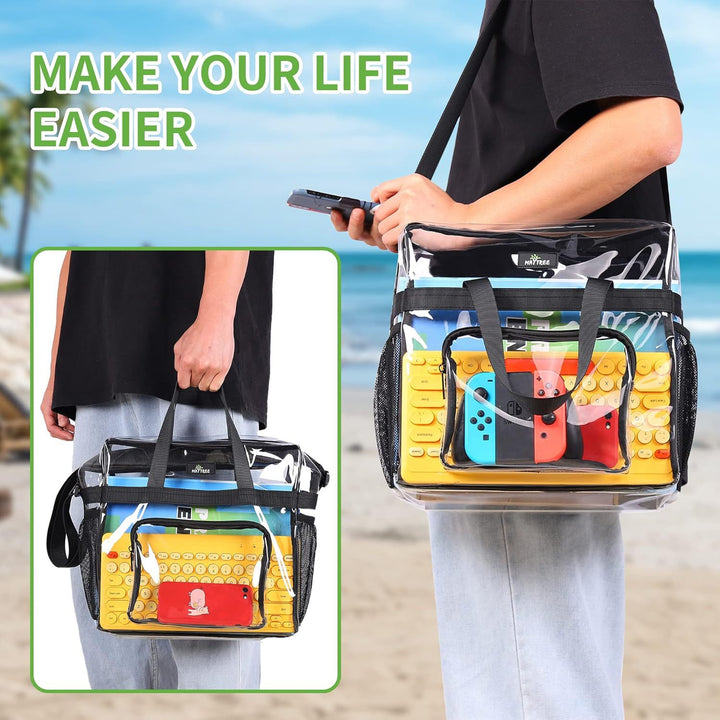 Transparent multifunctional handbag Bowlift